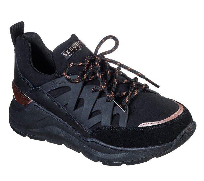 Skechers Dam Svarta Slip On - Rovina - Street Rovers - Sverige (DHNFM-5816)